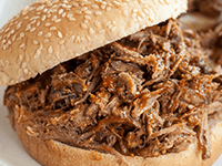 Picture of a Pork Sandwich